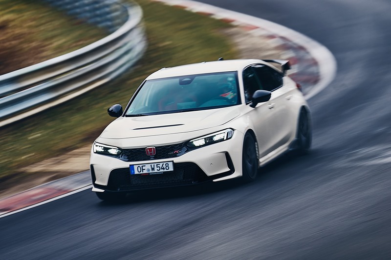 2023 Honda Civic Type R at Nurburgring (1)