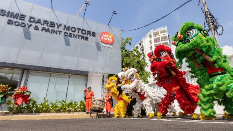 Pusat badan & cat Sime Darby Motors 01