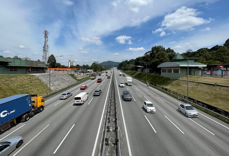 lebuhraya plus Sg_Buloh-Bukit_Lanjan_stretch