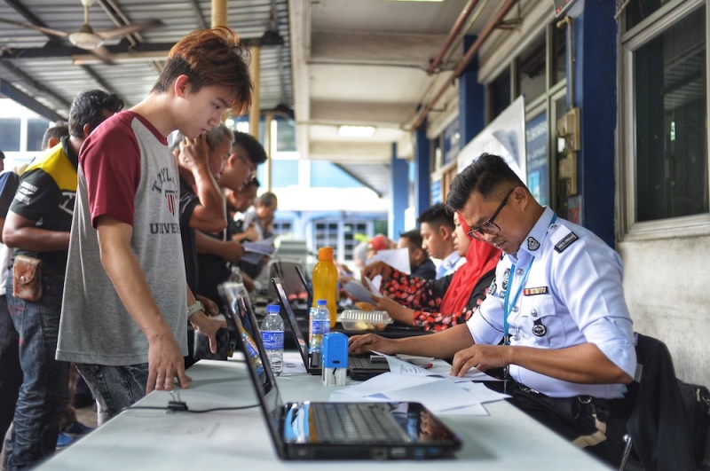 pdrm saman trafik