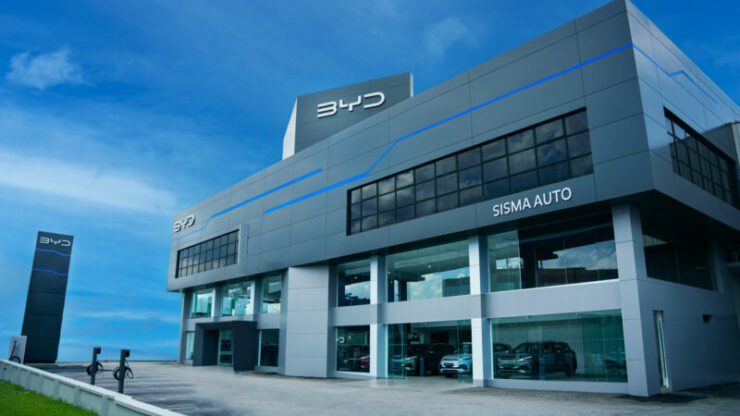 BYD SISMA Auto Glenmarie 3S Centre is the only BYD Class A facility in Malaysia