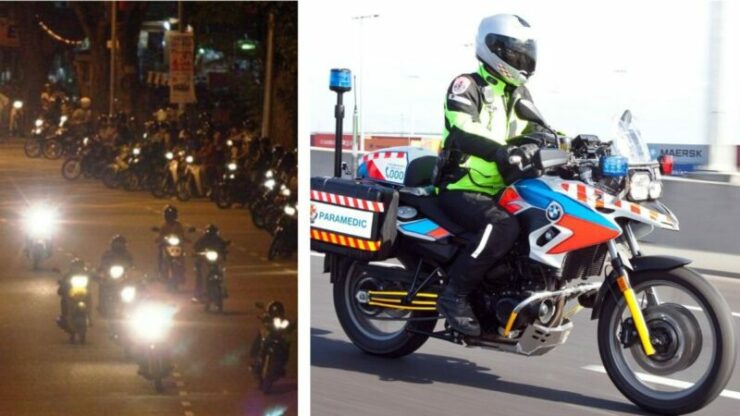 mat rempit paramedik ambulans