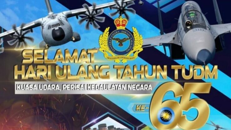ulang tahun tudm 65 2023