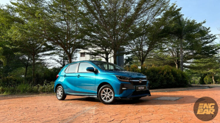 perodua axia 2023 pandu uji 01