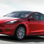 tesla model y red