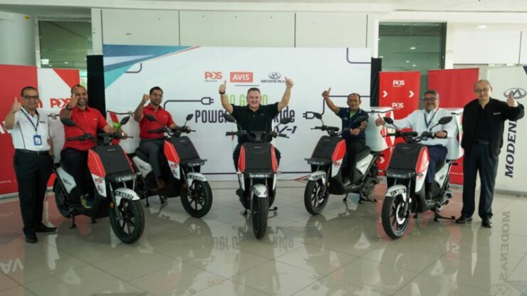 Pos Malaysia terima Modenas MEV-1 01