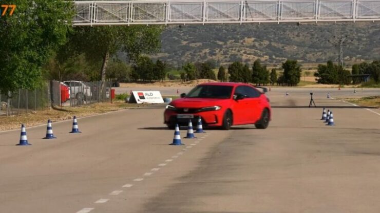 honda civic type r moose test 06