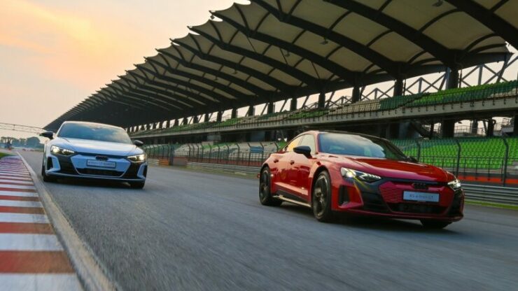 Audi e-tron GT track day 01