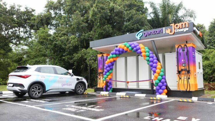 Gentari PLUS Malaysia Hentian Behrang