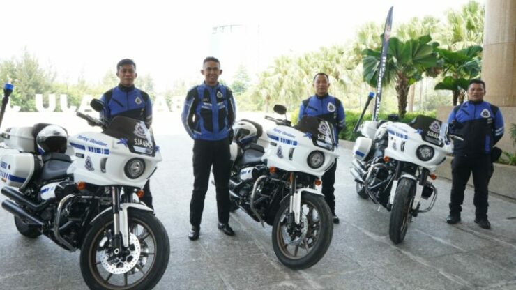 Polis Sabah terima Harley-Davidson 01