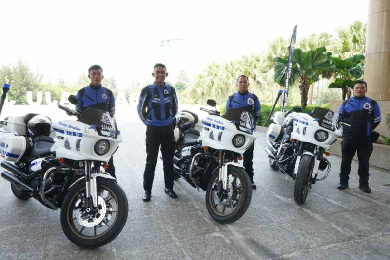 Polis Sabah terima Harley-Davidson 01