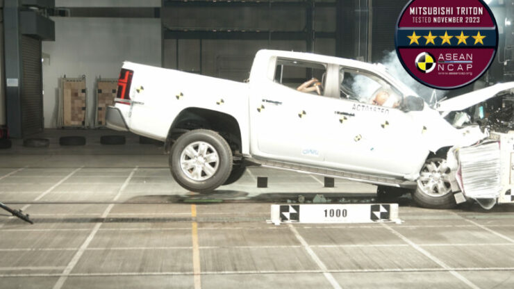 Mitsubishi Triton ASEAN NCAP