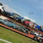 treler kereta lumba terbakar 03