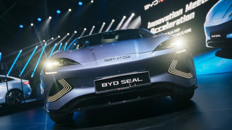 BYD Seal 800 tempahan