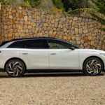 The all-electric Volkswagen ID.7 Tourer