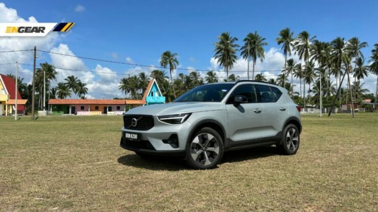 volvo xc40 b5 2024 pandu uji 11