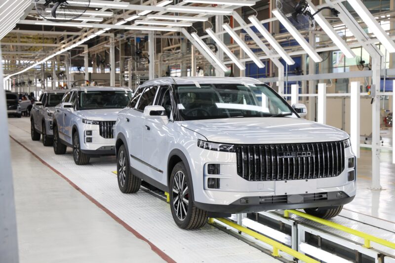 Chery kilang pemasangan Jaecoo Shah Alam 01