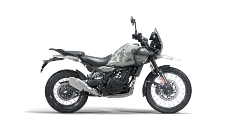 All-new Himalayan – Kamet White – Right Profile
