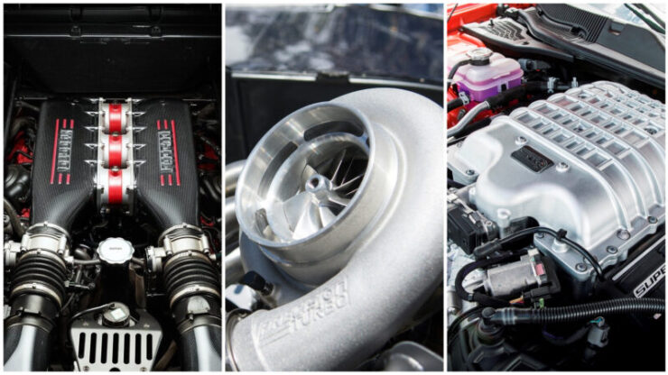 enjin na vs turbocharger vs supercharger