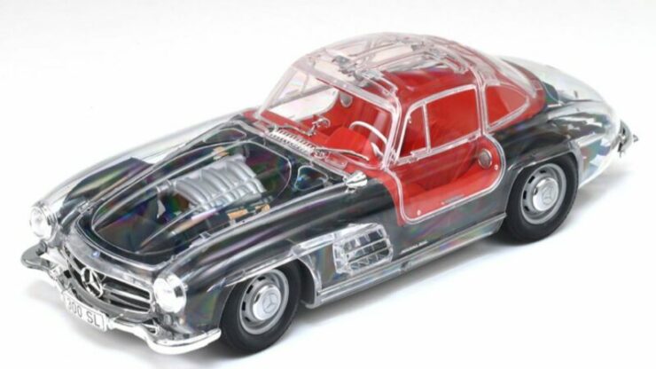 tamiya mercedes 300 sl see through 01