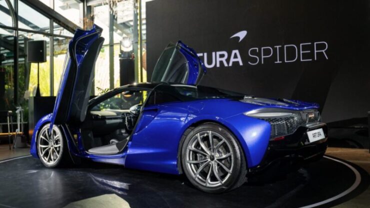 mclaren artura spider launch 2024 05