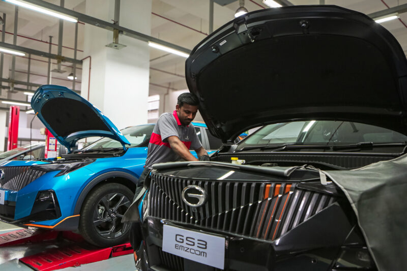 Glenmarie_AION Service Bays