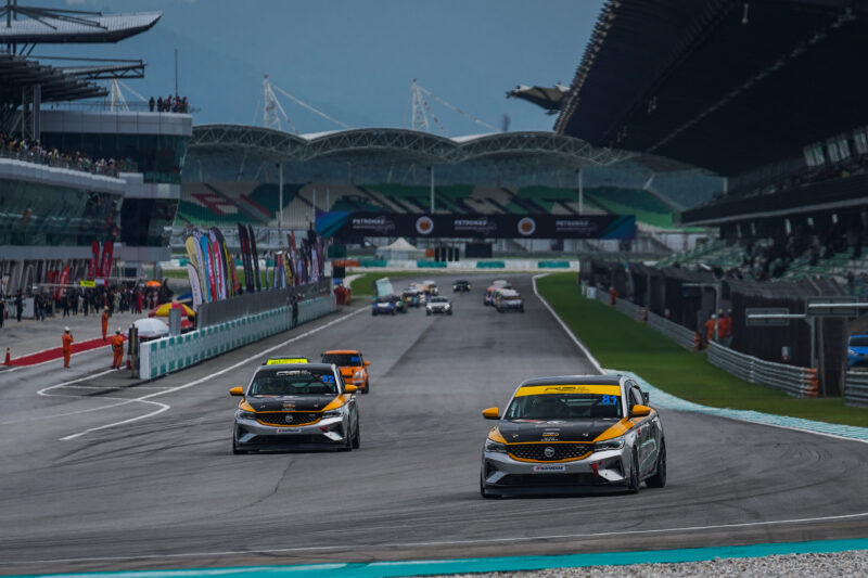 Car 82 will be displayed at the PROTON booth during the Kuala Lumpur International Motor Show (KLIMS) 2024 as how it ended the race.