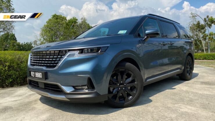 Kia Carnival 8 seater pandu uji 01