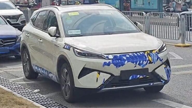 BYD Atto 3 2025 spyshot 01