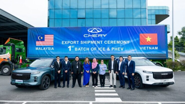 Chery export Jaecoo to Vietnam