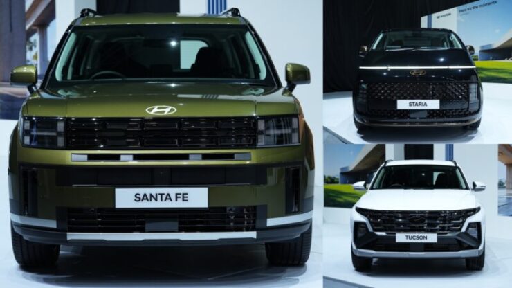 Hyundai santa fe staria tucson