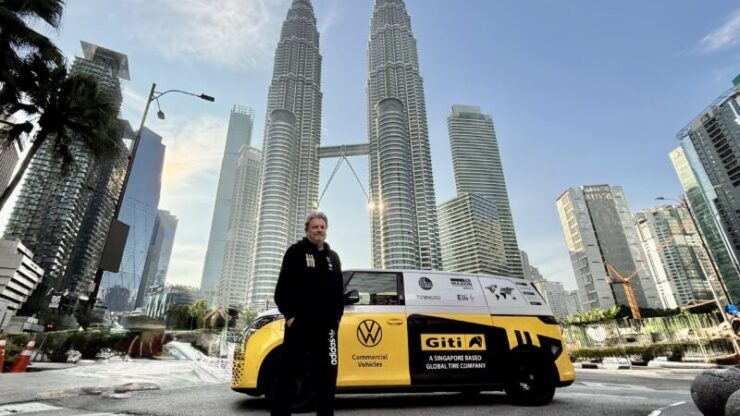 1. Rainer Zietlow and the ID. Buzz by Petronas KLCC