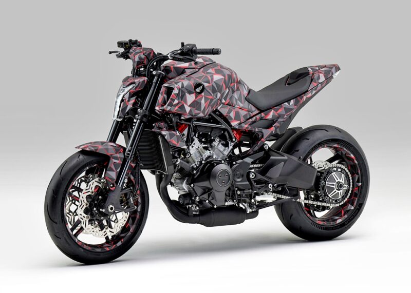 Honda V3R 900 E-Compressor Prototype 2025.06