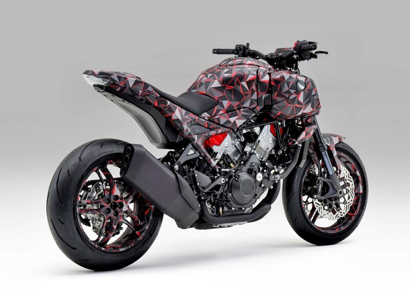 Honda V3R 900 E-Compressor Prototype 2025.08