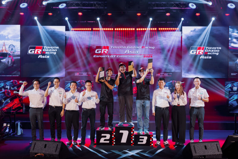 Podium Shot – Andika Rama, Moreno Pratama, Chong Kai Chang