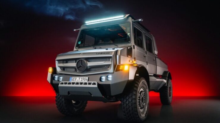 Mercedes-Benz Special Trucks präsentiert luxuriösesten Unimog aller ZeitenMercedes-Benz Special Trucks unveils the most luxurious Unimog ever