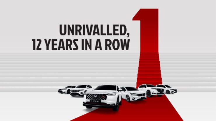 Honda nombor satu Malaysia