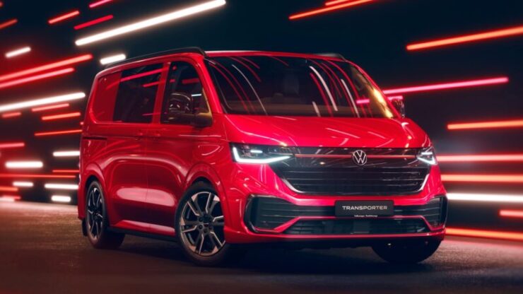 Volkswagen Transporter Sportline front quarter