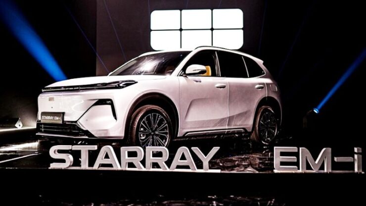 Geely Starray EM-i di Sepanyol