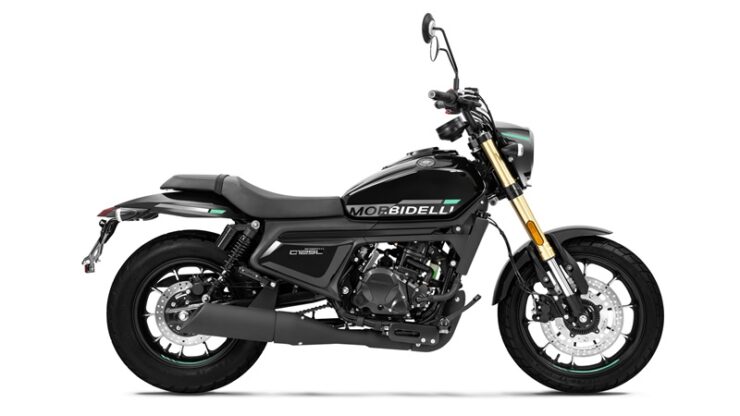 Morbidelli C125L dengan bentuk cruiser neo-retro