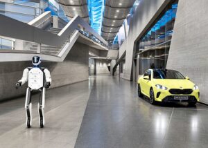 Robot Humanoid di Kilang Kumpulan BMW Leipzig.14