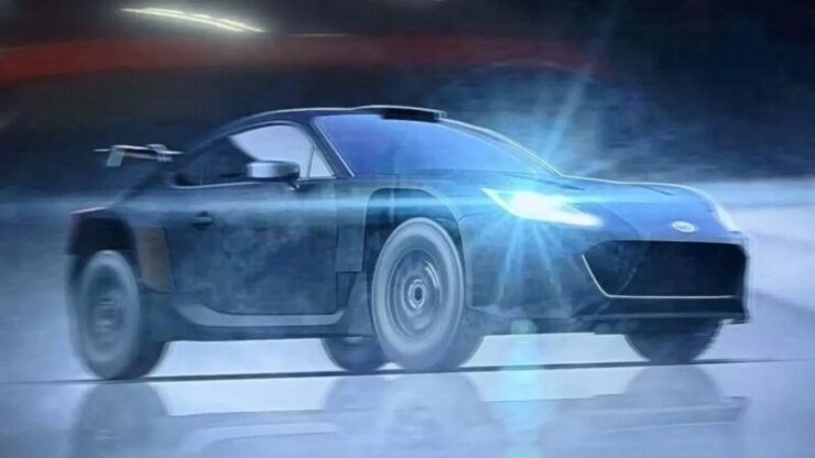 Subaru BRZ AWD rally